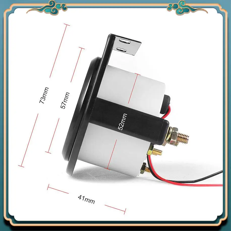 Latest 2 Inch 52Mm 12V White LED Pointer Car Oil Temp Temperature Gauge With Sensor Black
Latest 2 Inch 52Mm 12V White LED Pointer Car Oil Temp Temperature Gauge With Sensor Black
