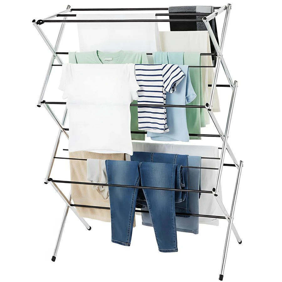 Portable Collapsible Clothing Dryer Rack, Foldable Drying Rack for Clothes, Lingerie, Towels, Linens, Laundry Home Apartment Mus
Portable Collapsible Clothing Dryer Rack, Foldable Drying Rack for Clothes, Lingerie, Towels, Linens, Laundry Home Apartment Mus