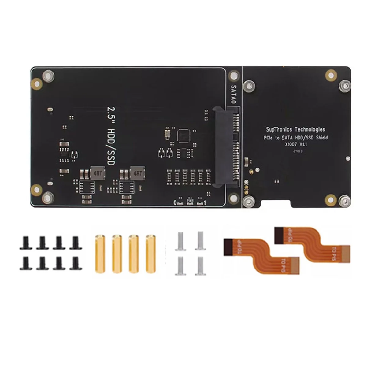 ATP-X1007 PCIe to Dual 2.5inch SATA HDD/SSD Shield SATA 3.0 5Gbps for 5 Supports 2X2.5inch SATA HDD/SSD
ATP-X1007 PCIe to Dual 2.5inch SATA HDD/SSD Shield SATA 3.0 5Gbps for 5 Supports 2X2.5inch SATA HDD/SSD