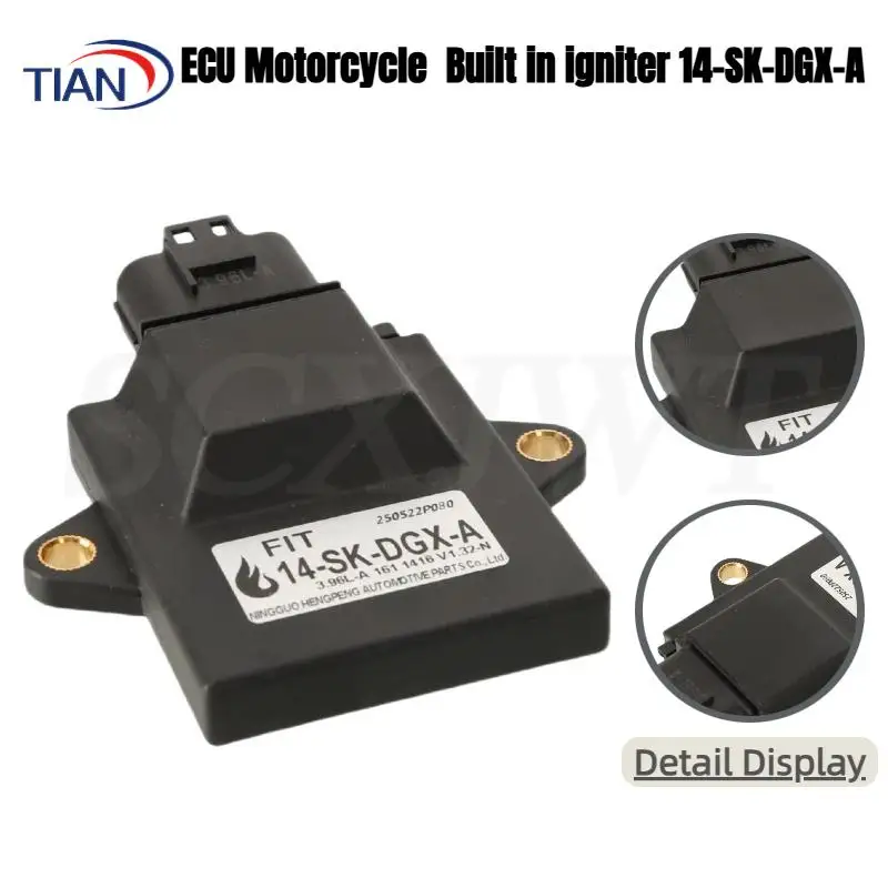 Built-in Igniter ECU 14-SK-DGX-A – Ideal for GY6 125-200cc EFI 18pin Motorbike Electronic Control System Accessory
Built-in Igniter ECU 14-SK-DGX-A – Ideal for GY6 125-200cc EFI 18pin Motorbike Electronic Control System Accessory