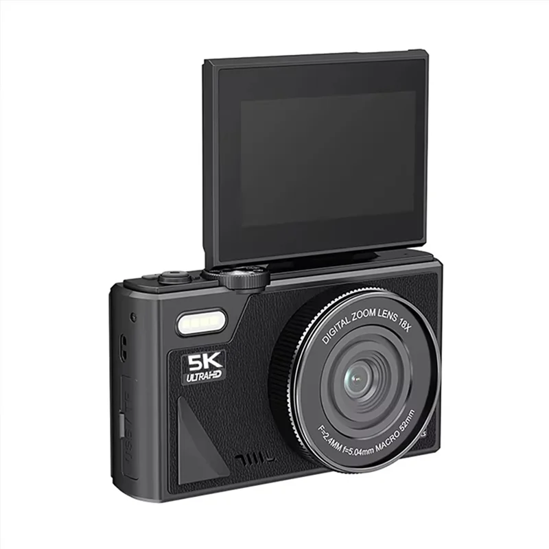 B18B Цифровая фотокамера 5K 18X с цифровым зумом в винтажном стиле 180 ° Видеорегистратор Vlog с откидным экраном Selfie Cam A
B18B Цифровая фотокамера 5K 18X с цифровым зумом в винтажном стиле 180 ° Видеорегистратор Vlog с откидным экраном Selfie Cam A