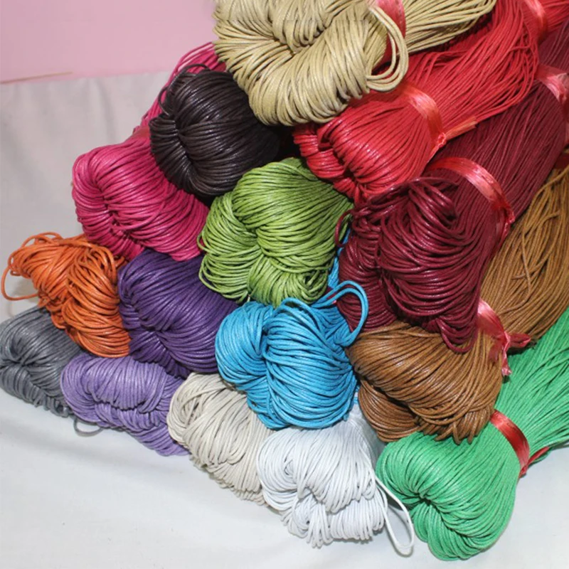 70 Meter 1.5mm Colorful Waxed Cotton Cord Waxed Thread Cord String Tassel Cord DIY Jewelry Making Thread Jewelry Rope Handcraft
70 Meter 1.5mm Colorful Waxed Cotton Cord Waxed Thread Cord String Tassel Cord DIY Jewelry Making Thread Jewelry Rope Handcraft