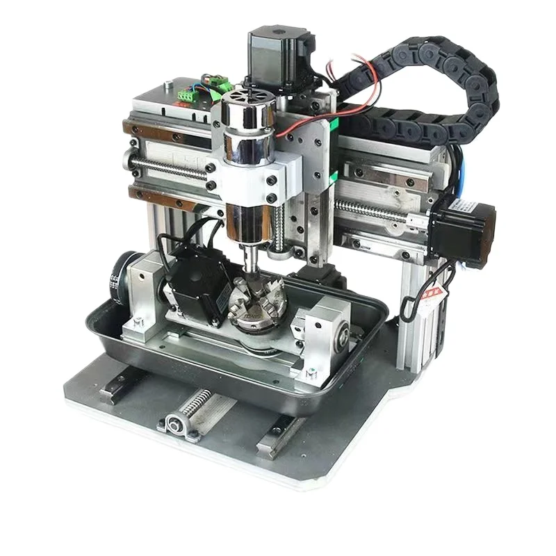 Engraving machine, four-axis precision engraving numerical control small automatic, computer jade metal seal woodworking
Engraving machine, four-axis precision engraving numerical control small automatic, computer jade metal seal woodworking