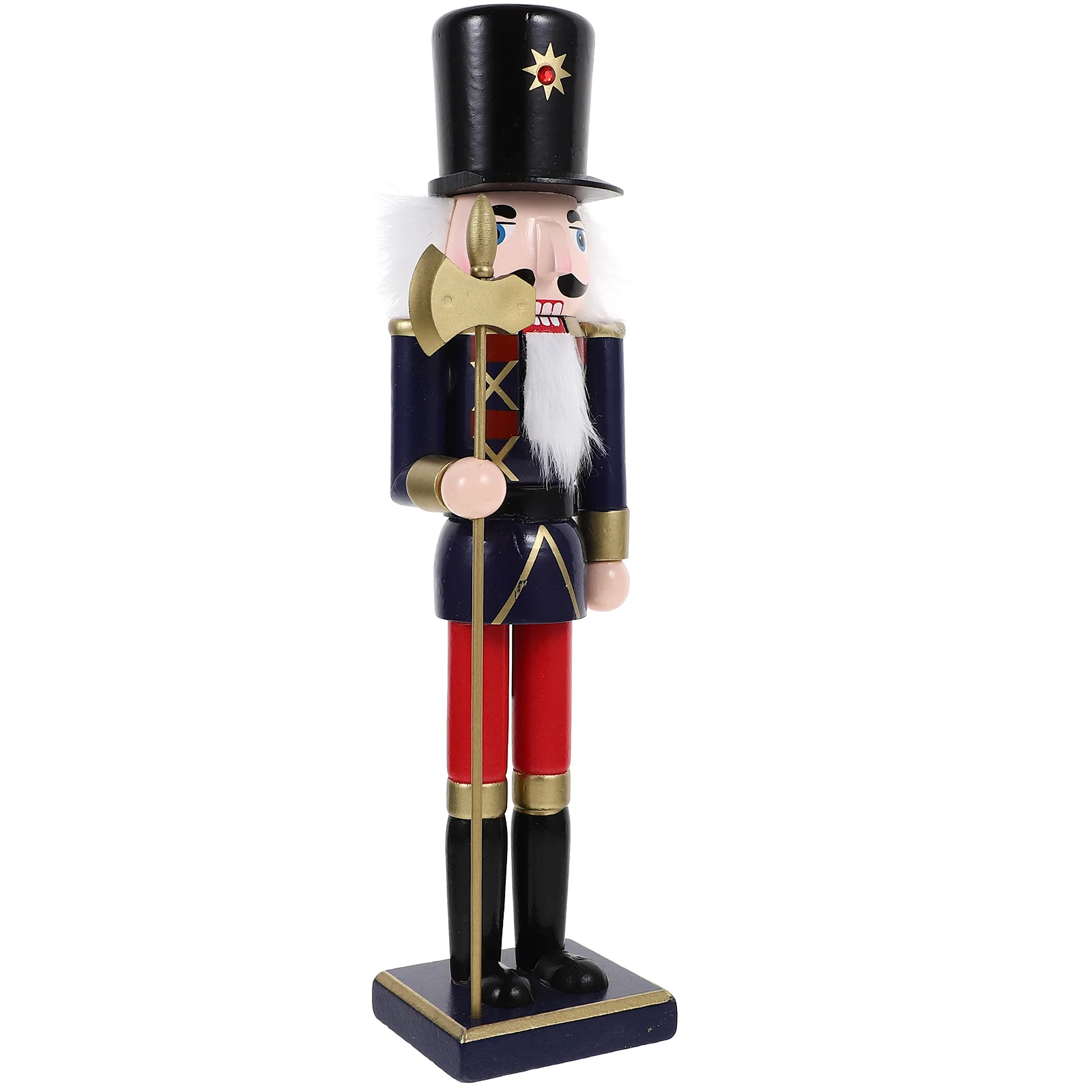 1pc Wooden Nutcracker Ornament Desktop Decor Xmas Party Favor Christmas Gift Wood Craft Figure Holiday Decoration Festival
1pc Wooden Nutcracker Ornament Desktop Decor Xmas Party Favor Christmas Gift Wood Craft Figure Holiday Decoration Festival