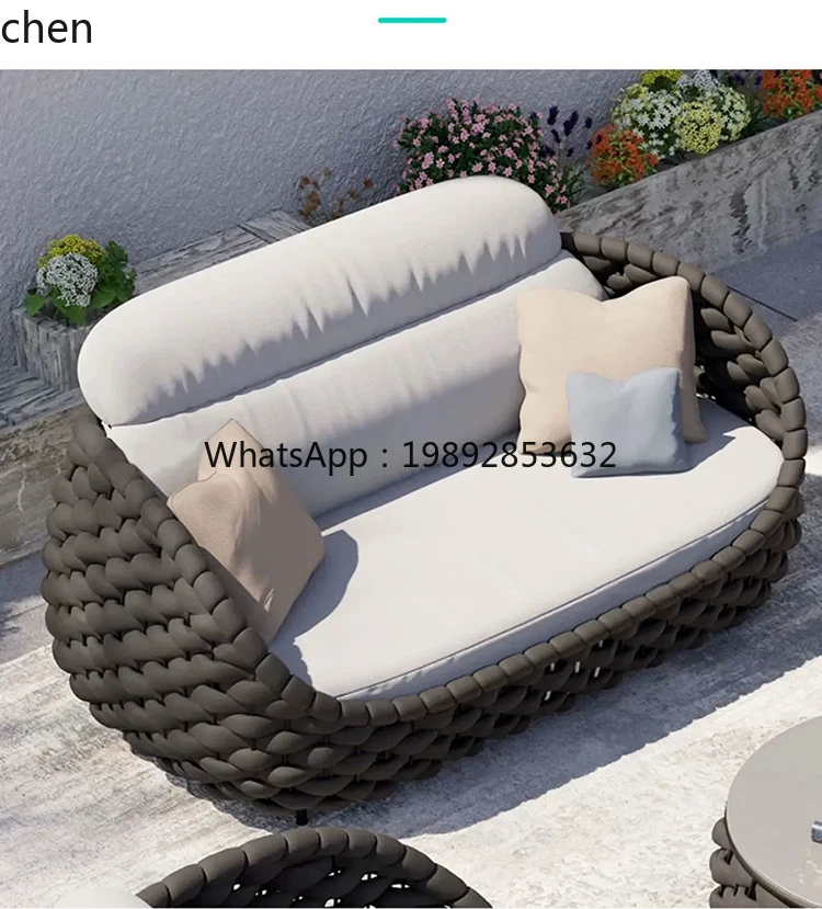 outdoor sofa courtyard villa balcony rattan chair coffee table furniture combination open-air leisure
outdoor sofa courtyard villa balcony rattan chair coffee table furniture combination open-air leisure