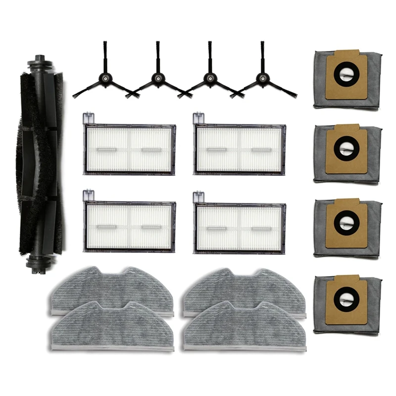 Top Sale Replacement Parts Kit For Eufy X8 Pro Series Robot Vacuum Cleaners - 17 Piece Set With Brushes, Filters, Mop Pads
Top Sale Replacement Parts Kit For Eufy X8 Pro Series Robot Vacuum Cleaners - 17 Piece Set With Brushes, Filters, Mop Pads