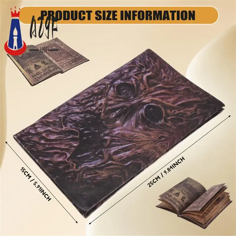 A29F-Necronomicon Evil Dead Necronomicon Book Of The Dead Заклинатель Кожаный твердый переплет Necronomicon Журнал Заклинания Украшение
A29F-Necronomicon Evil Dead Necronomicon Book Of The Dead Заклинатель Кожаный твердый переплет Necronomicon Журнал Заклинания Украшение