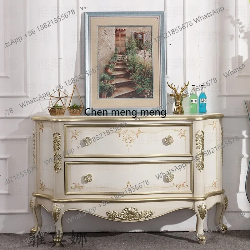 European sideboard, foyer cabinet, decorative cabinet, partition, American entrance cabinet, home use
European sideboard, foyer cabinet, decorative cabinet, partition, American entrance cabinet, home use