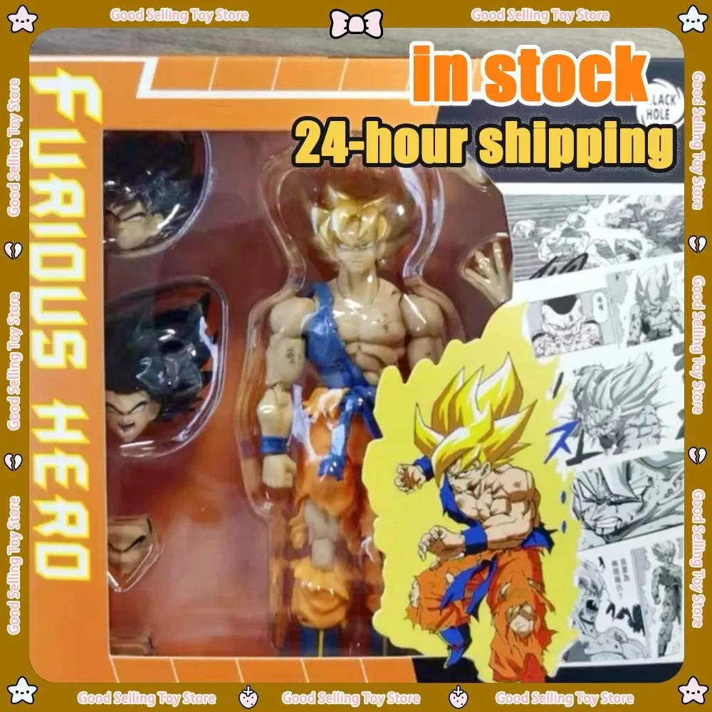 New Black Hole Toys Furious Hero Son Goku Action Figure Dragon Ball Z SHF SSJ Super Saiyan Anime in Stock Model Toys Hobby Kids
New Black Hole Toys Furious Hero Son Goku Action Figure Dragon Ball Z SHF SSJ Super Saiyan Anime in Stock Model Toys Hobby Kids