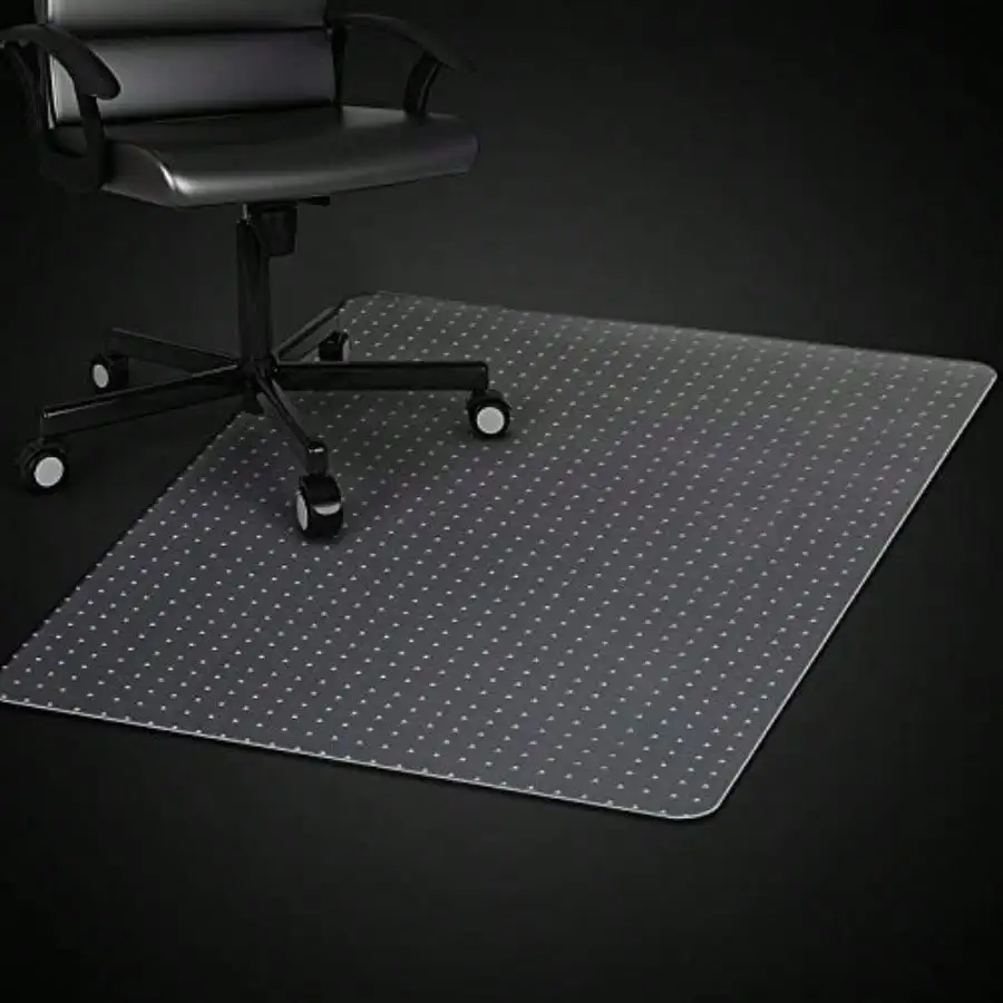 Clear Office Chair Mat for Low Standard and No Pile Carpeted Floors Plastic Computer Desk Chair Mat on Carpet for Easy Rollin
Clear Office Chair Mat for Low Standard and No Pile Carpeted Floors Plastic Computer Desk Chair Mat on Carpet for Easy Rollin
