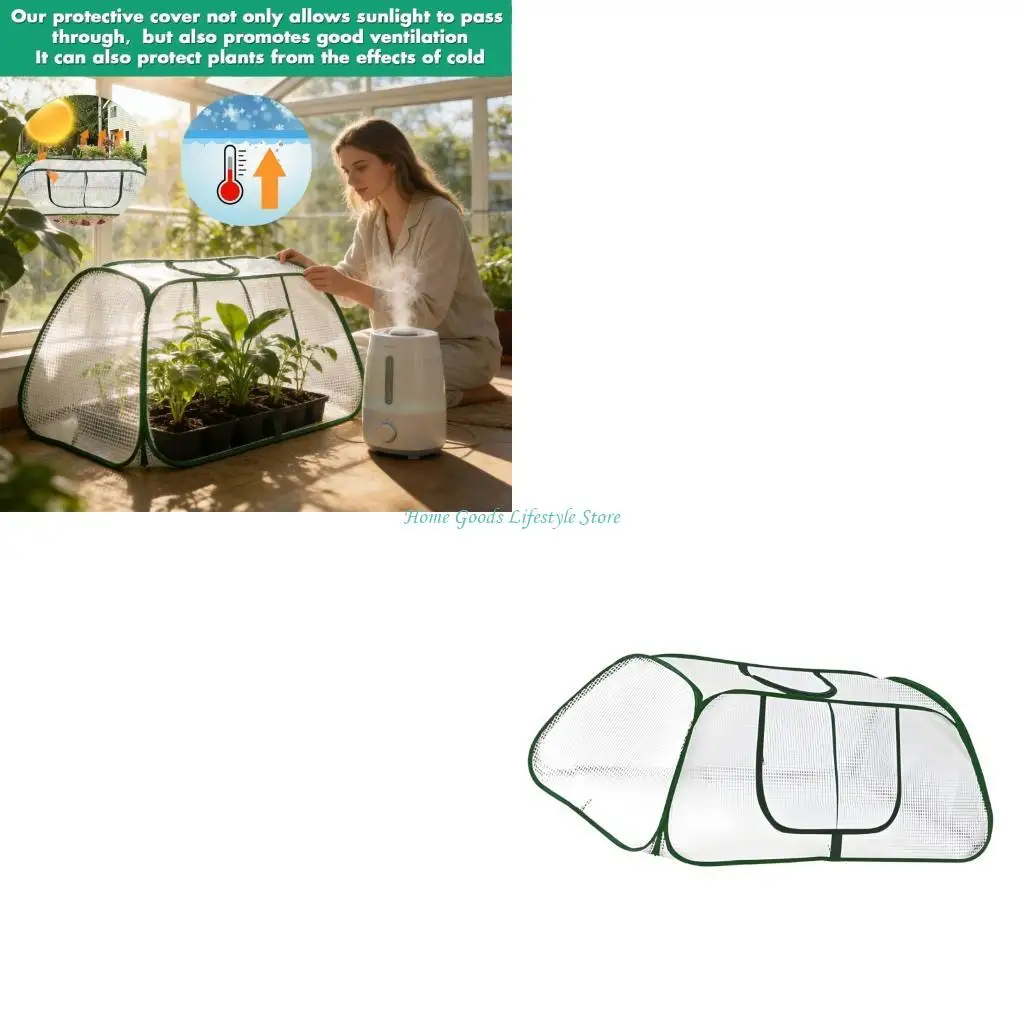 E74E Easyly Setups Plant Protectors For Vegetable Beds Frosts Defense Insulated Cover
E74E Easyly Setups Plant Protectors For Vegetable Beds Frosts Defense Insulated Cover