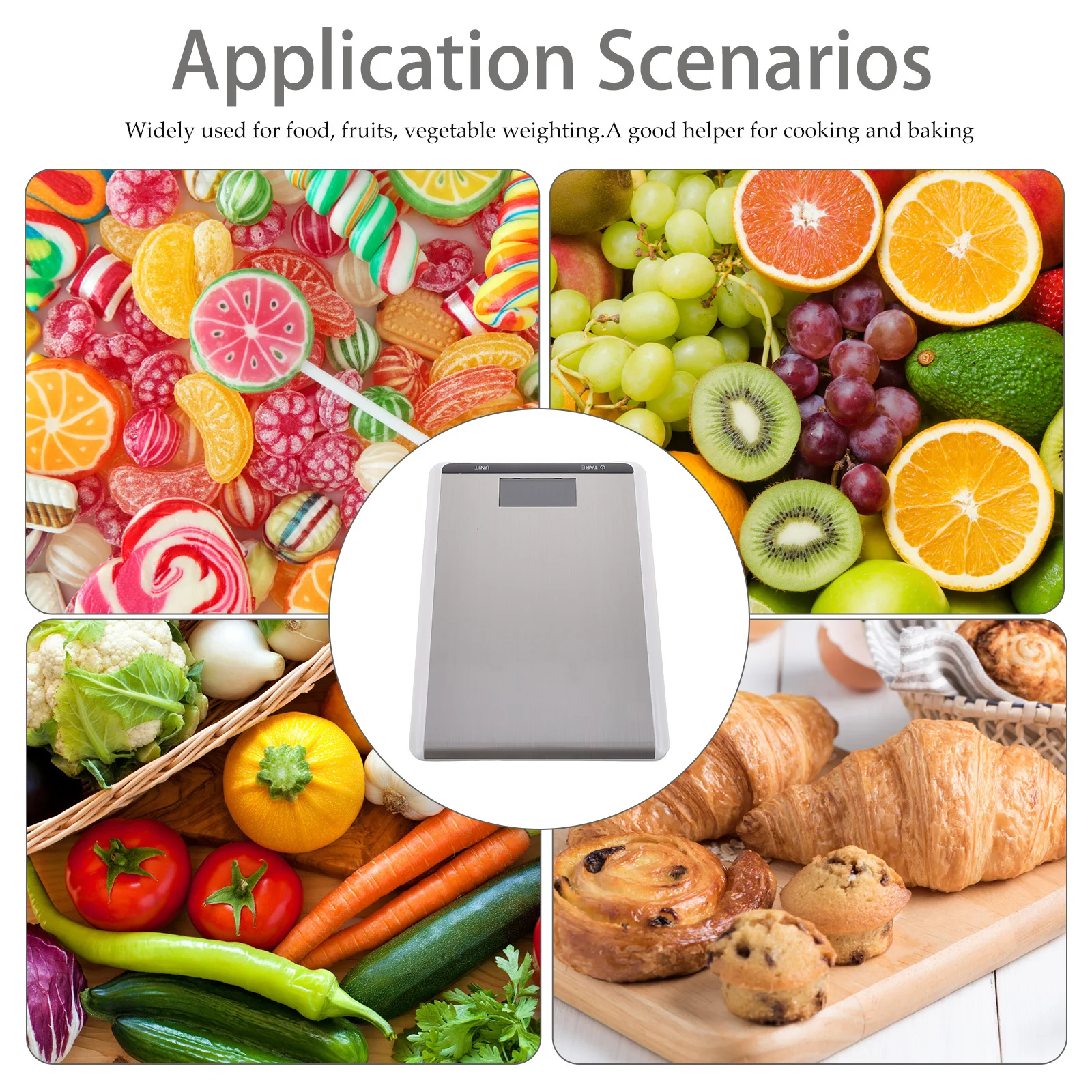 1 шт., кухонные весы из нержавеющей стали, высокоточный инструмент для взвешивания еды для приготовления пищи, выпечки, многофункциональный гаджет
1 шт., кухонные весы из нержавеющей стали, высокоточный инструмент для взвешивания еды для приготовления пищи, выпечки, многофункциональный гаджет