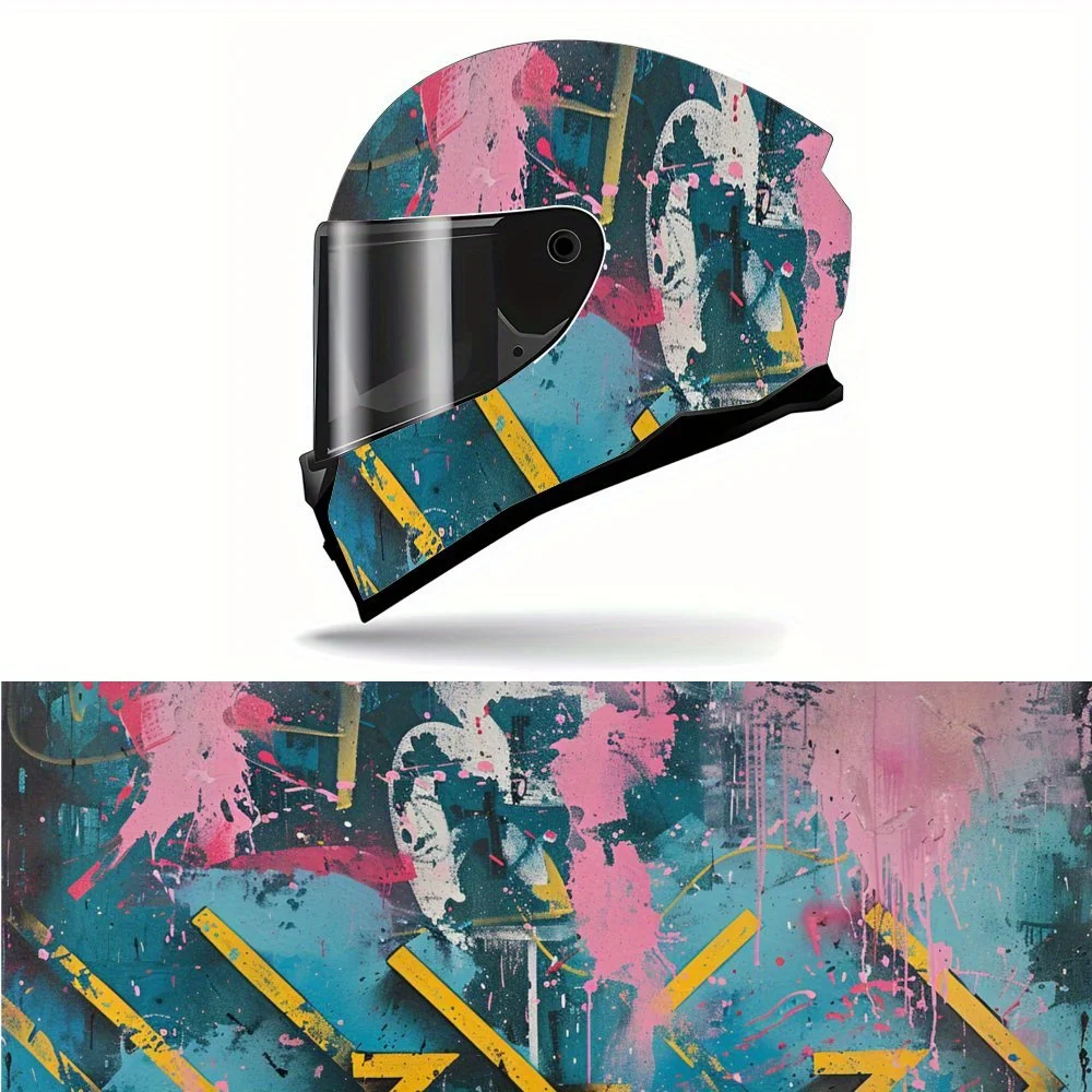 Bold Yellow Arrow Camo Pattern Helmet Vinyl Wrap, Waterproof Removable Decals for Motorcycle Bike Helmets, Anti-Scratch Universa
Bold Yellow Arrow Camo Pattern Helmet Vinyl Wrap, Waterproof Removable Decals for Motorcycle Bike Helmets, Anti-Scratch Universa