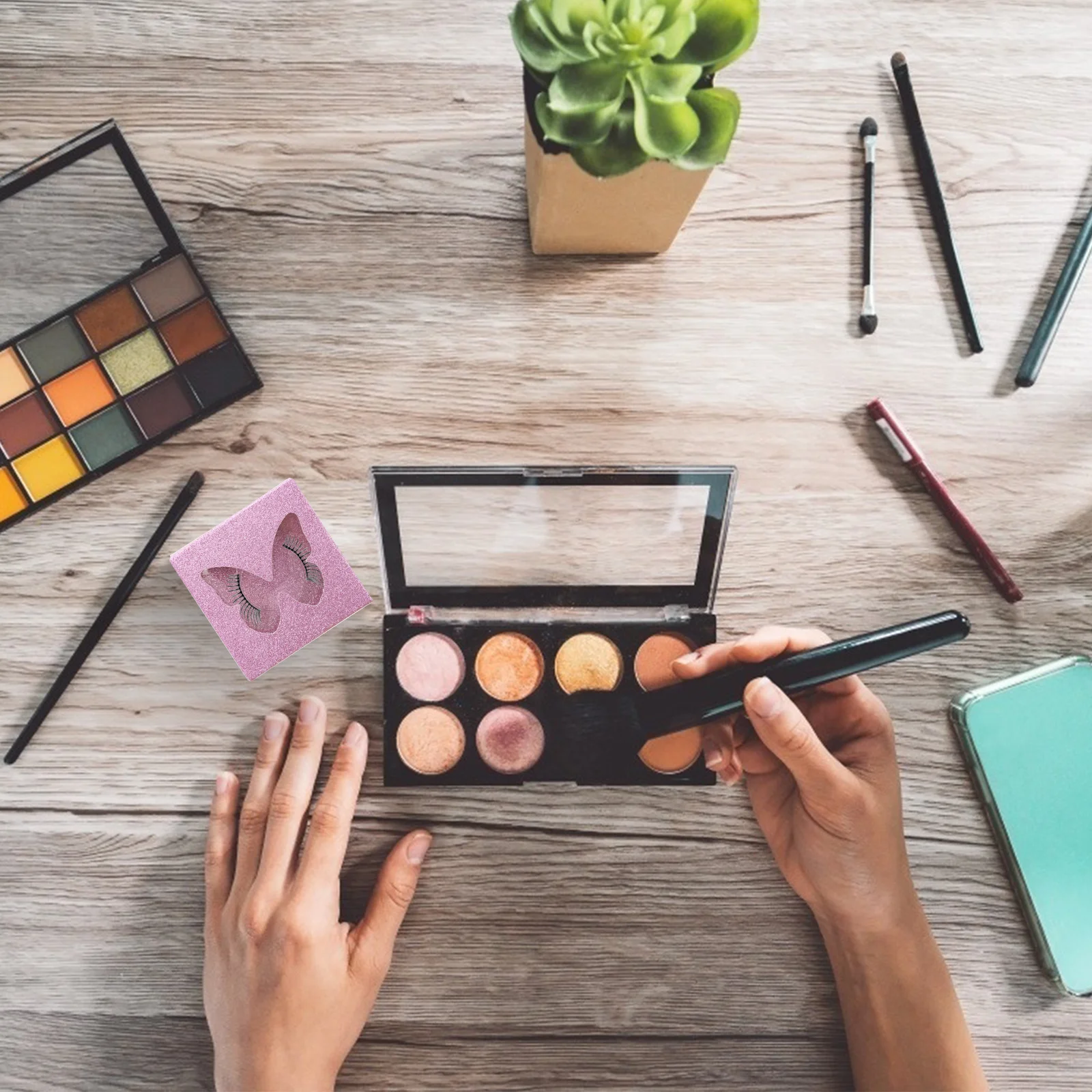 30Pcs Premium False Eyelash Case Clear Window Elegant Design Portable Organizer for Small Accessories False Eyelash Container
30Pcs Premium False Eyelash Case Clear Window Elegant Design Portable Organizer for Small Accessories False Eyelash Container