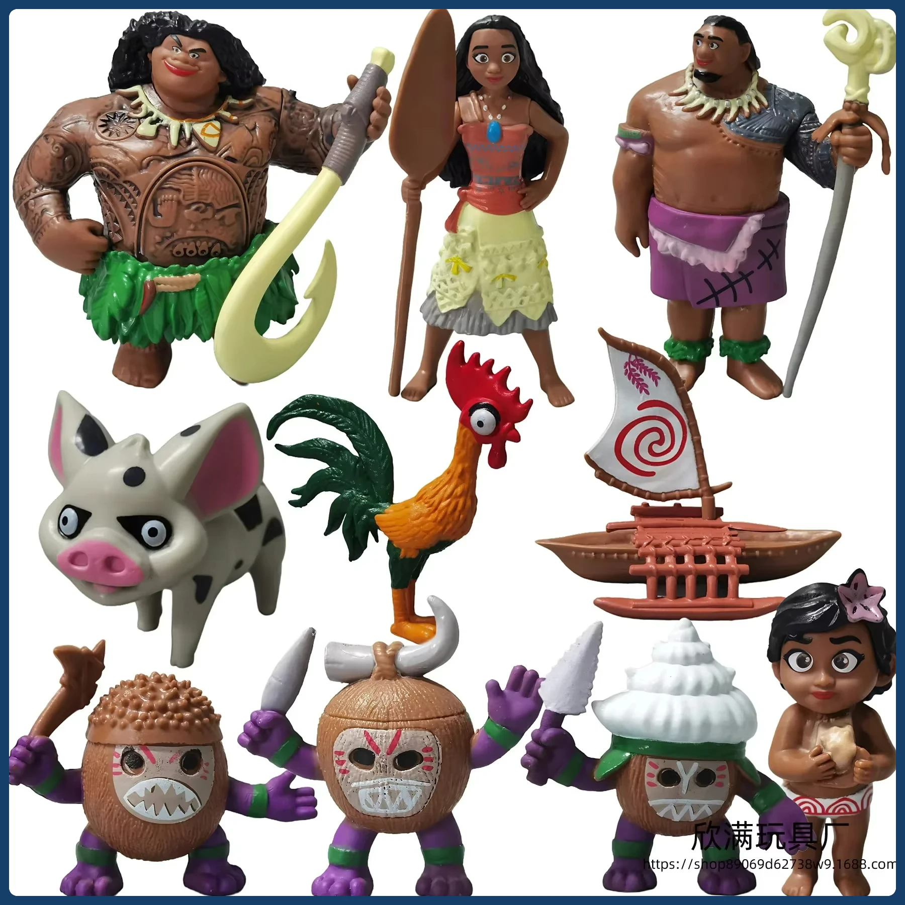 6/10PCS Disney Movie Moana 2 Toy Model Vaiana Maui Chief Tui Tala Heihei Pua Anime Character Model Decoration Kids Toy Gift
6/10PCS Disney Movie Moana 2 Toy Model Vaiana Maui Chief Tui Tala Heihei Pua Anime Character Model Decoration Kids Toy Gift