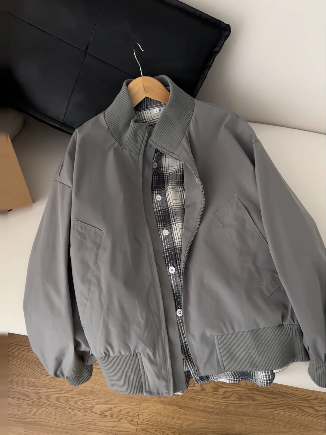 American Sle Stand Collar Jaet Men's ort Pilot Baseball orm Top Cleanfit Casual Loose Fit Teenager Daily Wear
American Sle Stand Collar Jaet Men's ort Pilot Baseball orm Top Cleanfit Casual Loose Fit Teenager Daily Wear