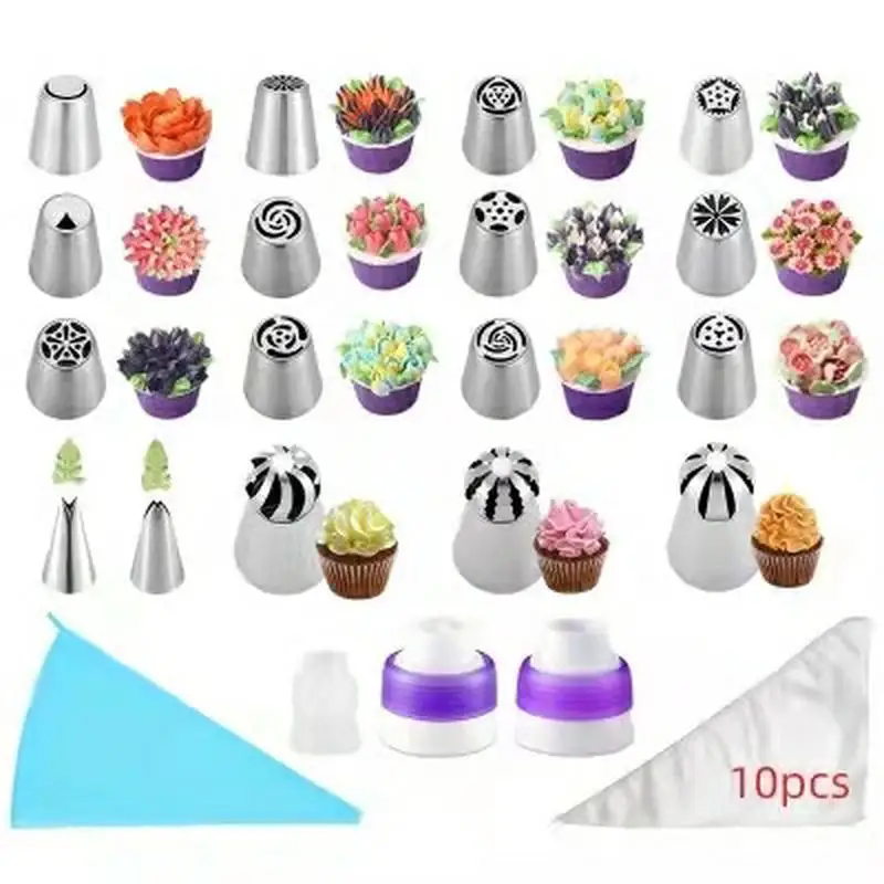 31PCS/set piping nozzles molding torch leaf piping bag Cake Decoration Accessories Silicone Mold for Pastry Pastry Stencil
31PCS/set piping nozzles molding torch leaf piping bag Cake Decoration Accessories Silicone Mold for Pastry Pastry Stencil