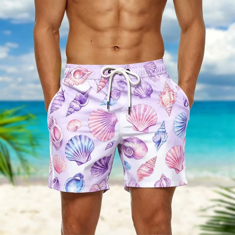 Men's Watercolor Marine Life Print Casual Shorts, for Nature Trips, Outdoor Events, Casual Strolls & Fresh Style
Men's Watercolor Marine Life Print Casual Shorts, for Nature Trips, Outdoor Events, Casual Strolls & Fresh Style