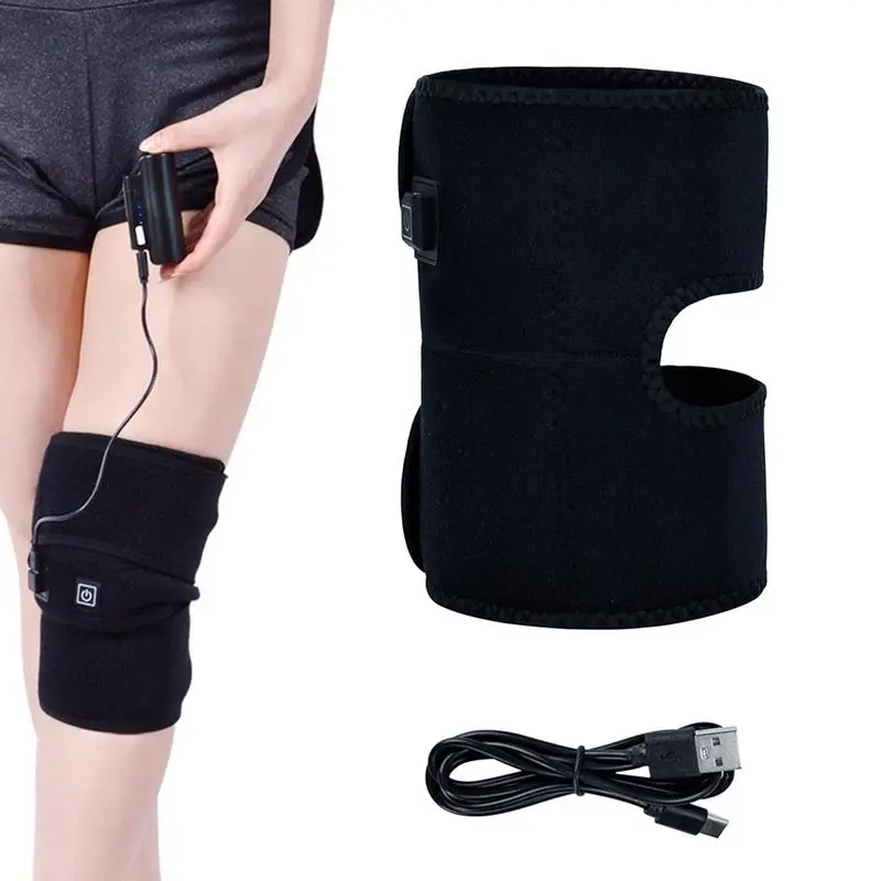 Knee Heat Pad USB Powered Heating Pad Knee Wrap 3 Heat Levels Knee Heater Warmers With Mesh Pocket For Mother Father Friends
Knee Heat Pad USB Powered Heating Pad Knee Wrap 3 Heat Levels Knee Heater Warmers With Mesh Pocket For Mother Father Friends