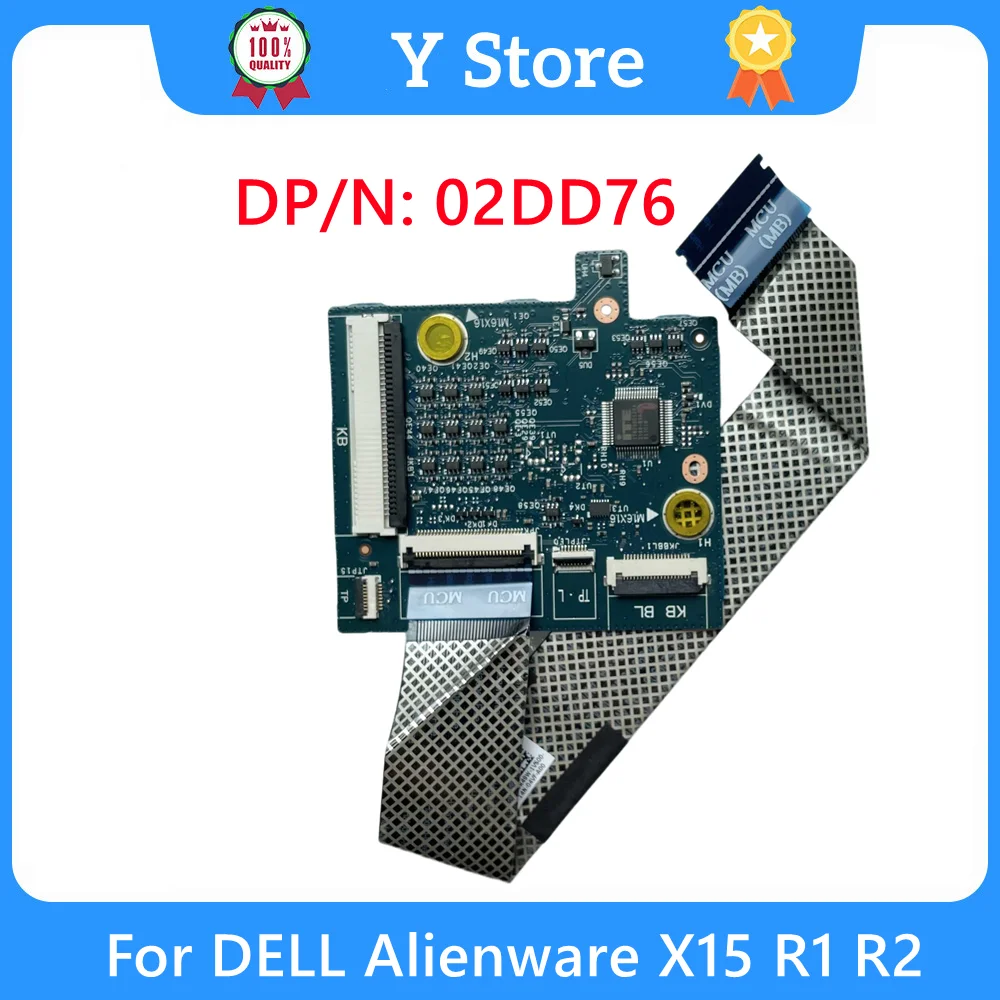 Y Store 02DD76 New Original For Dell Alienware X15 R1 R2 GDS50 Keyboard Connection Board With Cable LS-K473P 2DD76 Fast Ship
Y Store 02DD76 New Original For Dell Alienware X15 R1 R2 GDS50 Keyboard Connection Board With Cable LS-K473P 2DD76 Fast Ship