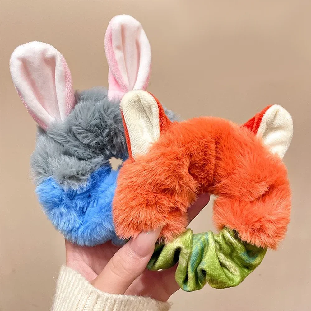 1Pcs Kawaii Fluffy Bunny & Fox Hair Scrunchies, Cartoon Animal Ear Hair Ties for Girls Women Daily Party Hair Accessories
1Pcs Kawaii Fluffy Bunny & Fox Hair Scrunchies, Cartoon Animal Ear Hair Ties for Girls Women Daily Party Hair Accessories