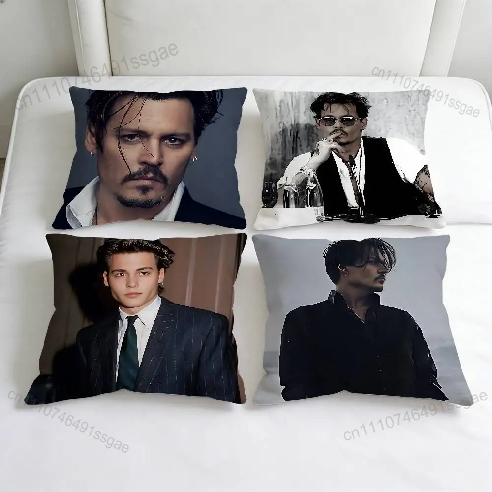 Famous J-Johnny Actor Depp Square Pillow Case Soft Decorative Throw Pillow Cover for Home Sofa Bed
Famous J-Johnny Actor Depp Square Pillow Case Soft Decorative Throw Pillow Cover for Home Sofa Bed