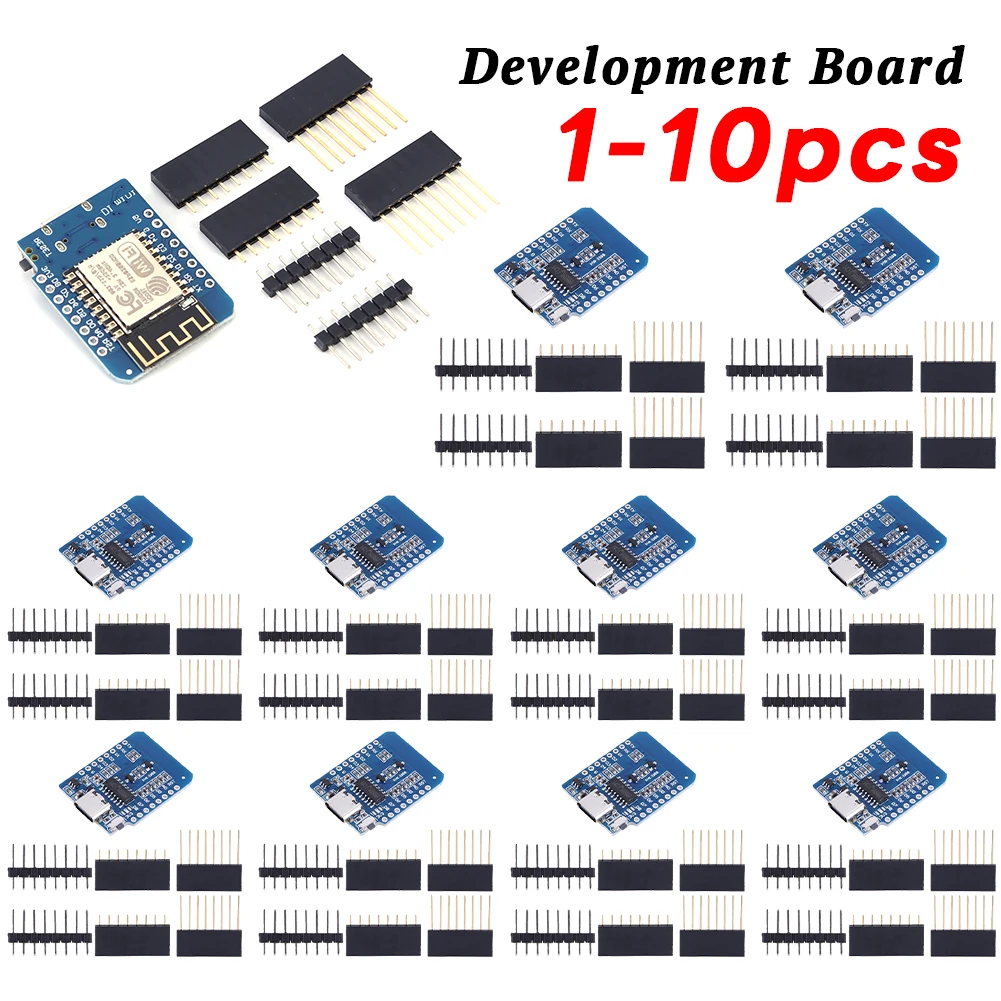 ESP-12F ESP8266 Макетная плата с поддержкой OTA Launch Wi-Fi Макетная плата для Arduino, совместимая с WeMos D1 Mini
ESP-12F ESP8266 Макетная плата с поддержкой OTA Launch Wi-Fi Макетная плата для Arduino, совместимая с WeMos D1 Mini