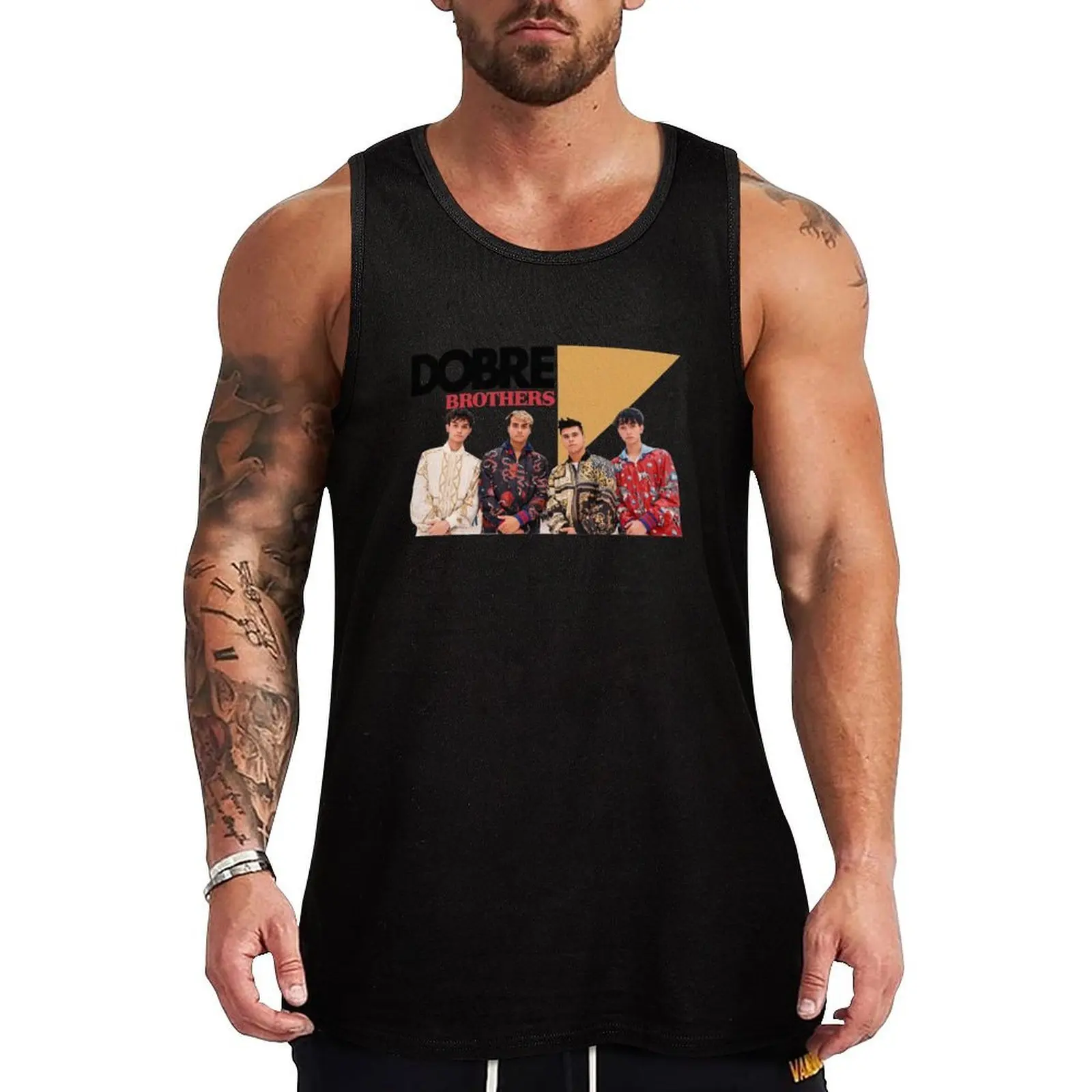 Dobre Brothers Tank Top Athletic Cut Tank Top Gym Workout Sleeveless Shirt
Dobre Brothers Tank Top Athletic Cut Tank Top Gym Workout Sleeveless Shirt