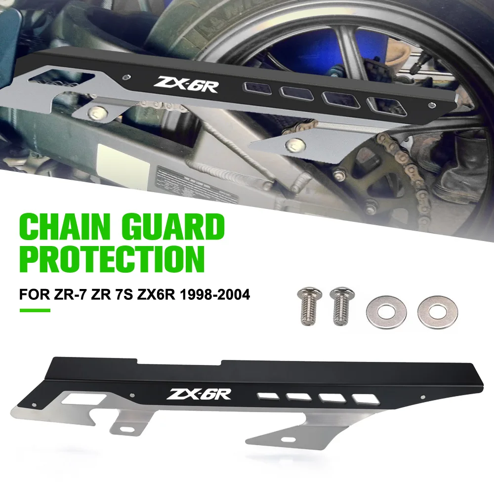 Motorcycle Rear Wheel Chain Guard Protector Cover Accessories For Kawasaki ZR-7 ZR 7S ZX6R 1998-1999-2000-2001-2002-2003-2004 
Motorcycle Rear Wheel Chain Guard Protector Cover Accessories For Kawasaki ZR-7 ZR 7S ZX6R 1998-1999-2000-2001-2002-2003-2004