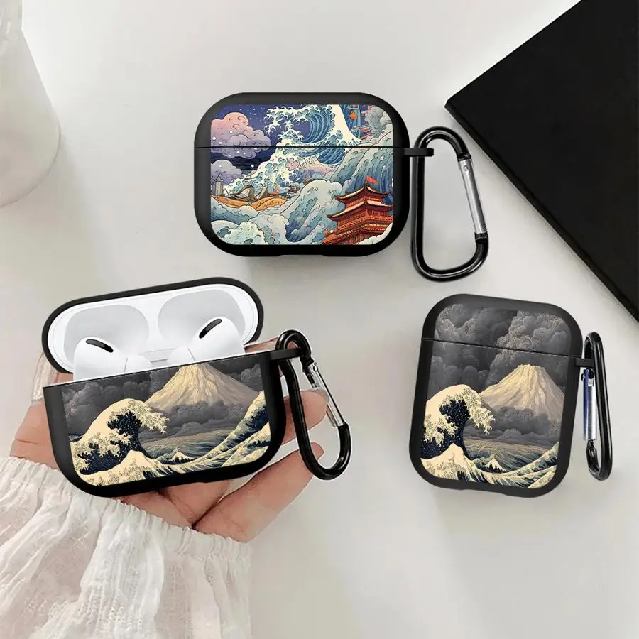 Case For Airpods 2 3 1 Pro3 Pro 4 Pro2 Earphone Cases Cover Japanese Mountain Waves Landscape
Case For Airpods 2 3 1 Pro3 Pro 4 Pro2 Earphone Cases Cover Japanese Mountain Waves Landscape
