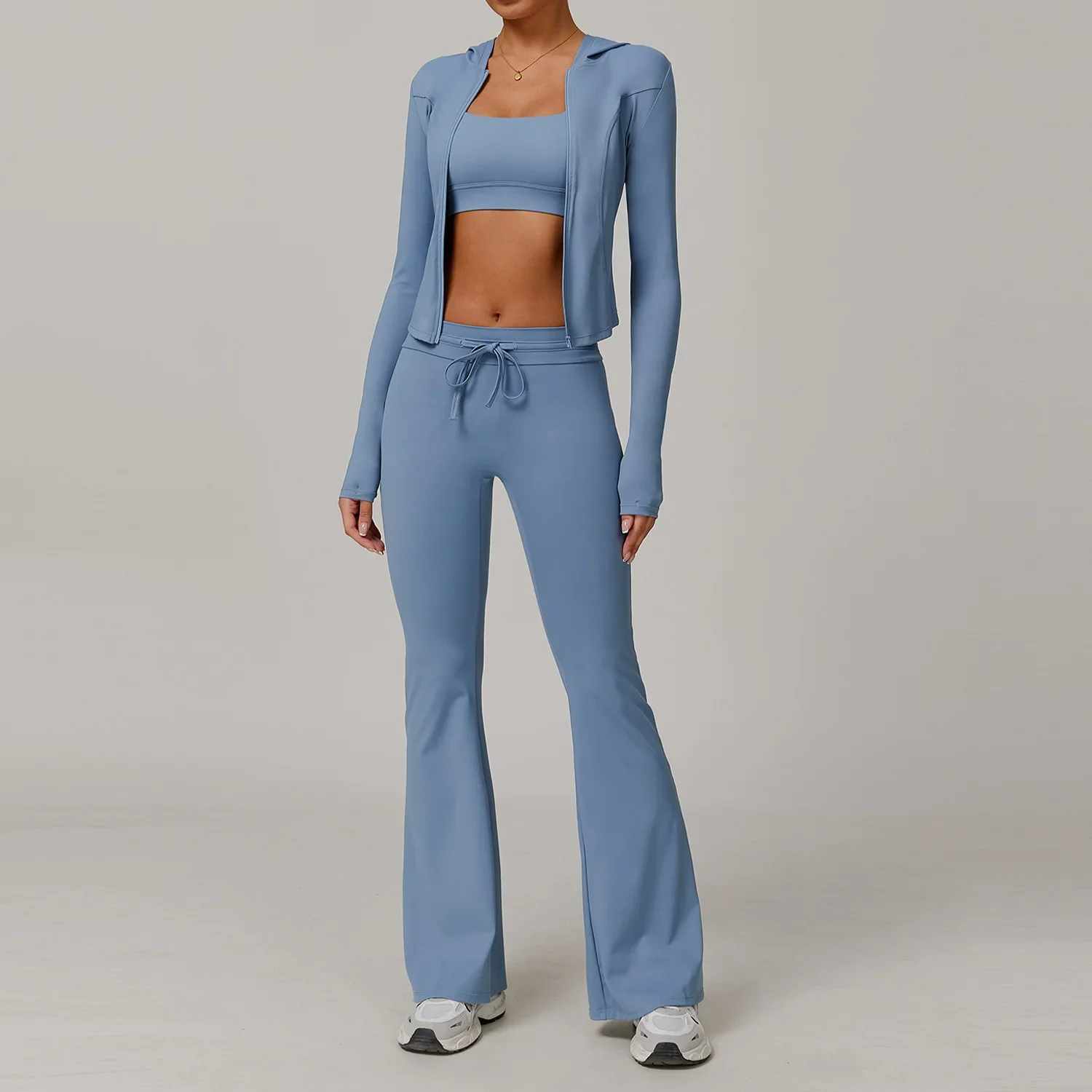 Костюм для йоги, 2 шт., спортивная одежда, спортивный комплект для спортзала, женский спортивный костюм, леггинсы для бега, спортивный бюстгальтер с длинными рукавами, одежда для йоги с эффектом пуш-ап
Костюм для йоги, 2 шт., спортивная одежда, спортивный комплект для спортзала, женский спортивный костюм, леггинсы для бега, спортивный бюстгальтер с длинными рукавами, одежда для йоги с эффектом пуш-ап