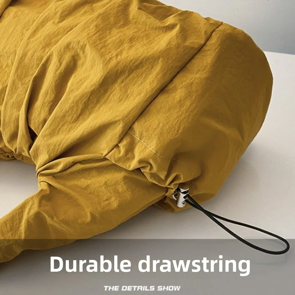 Casual Nylon Cloud Shoulder Bag Drawstring Korean Ins Style Cloud Tote Bag Portable Large Capacity Cloud Handbag Ladies
Casual Nylon Cloud Shoulder Bag Drawstring Korean Ins Style Cloud Tote Bag Portable Large Capacity Cloud Handbag Ladies