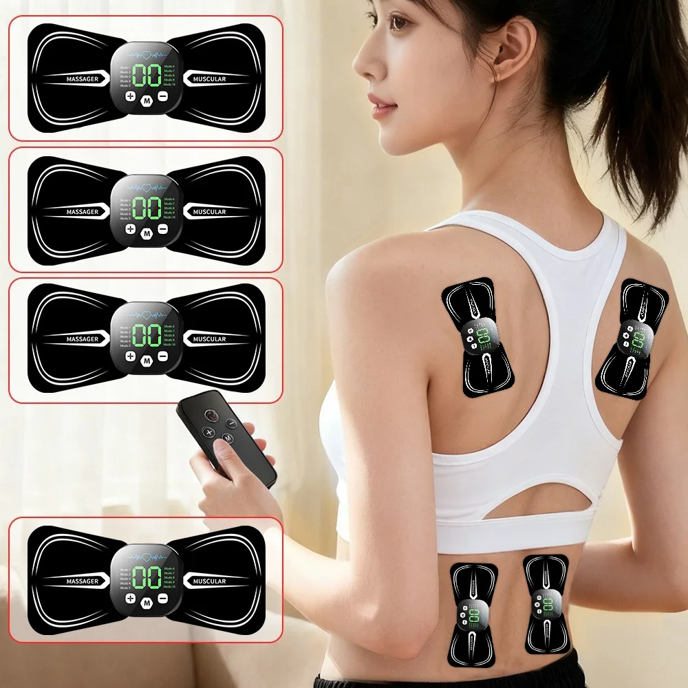 Smart EMS Muscle Stimulator TENS Machine - Mini Portable Cervical Patch Neck Massager For Shoulder Pain Relief
Smart EMS Muscle Stimulator TENS Machine - Mini Portable Cervical Patch Neck Massager For Shoulder Pain Relief
