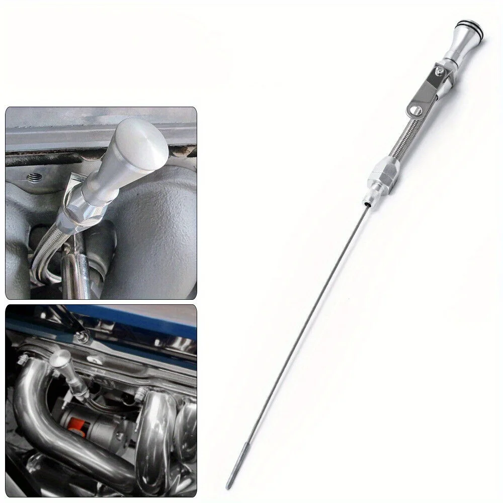 Гибкая масляная трубка для щупа для Chevy 350 305, маленький блок SBC 55-78, сторона водителя
Гибкая масляная трубка для щупа для Chevy 350 305, маленький блок SBC 55-78, сторона водителя