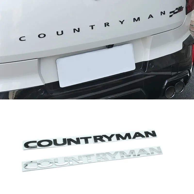 COUNTRYMAN trunk Letter Logo Car Sticker for BMW Mini Modification Accessories Rear Tail boot Body Standard decoration Decal
COUNTRYMAN trunk Letter Logo Car Sticker for BMW Mini Modification Accessories Rear Tail boot Body Standard decoration Decal