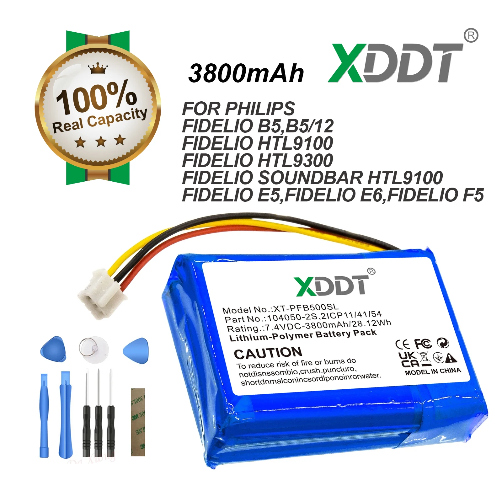 Аккумулятор 3800 мАч для колонок Philips Fidelio B5, B5/12, Fidelio HTL9100, Fidelio HTL9300, Fidelio Soundbar HTL9100, Fidelio E5
Аккумулятор 3800 мАч для колонок Philips Fidelio B5, B5/12, Fidelio HTL9100, Fidelio HTL9300, Fidelio Soundbar HTL9100, Fidelio E5