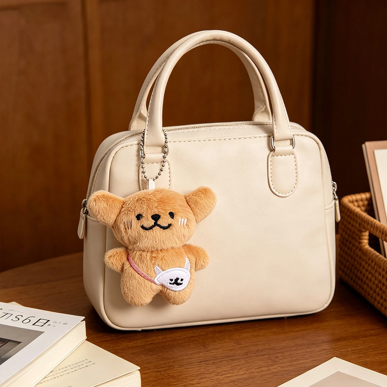 Super cute, super cute shoulder bag, little dog plush toy keychain, cartoon plush birthday gift, toy decoration gift
Super cute, super cute shoulder bag, little dog plush toy keychain, cartoon plush birthday gift, toy decoration gift