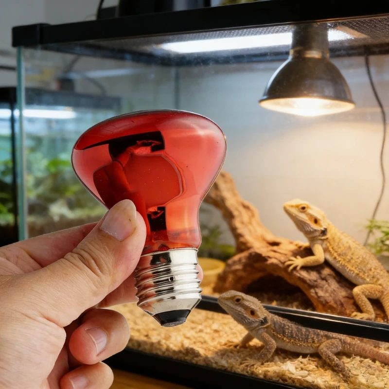 25W-100W E27 Infrared Heating Lamp Poultry Brooder Bulb for Reptiles Pets Amphibians Plants Livestock
25W-100W E27 Infrared Heating Lamp Poultry Brooder Bulb for Reptiles Pets Amphibians Plants Livestock