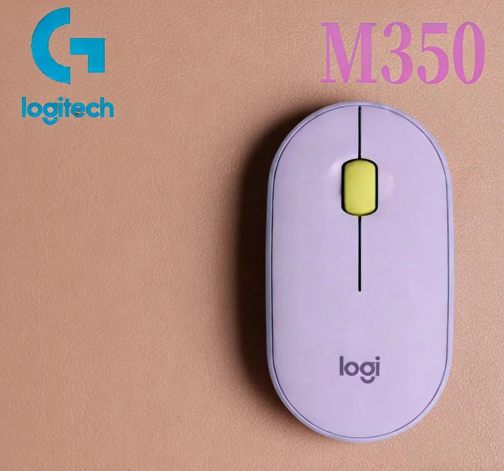 Logitech M350 Wireless Bluetooth Mouse, Ergonomic Design, Portable, Dual-Mode, Silent Click, Durable Battery + M650/M330/G102