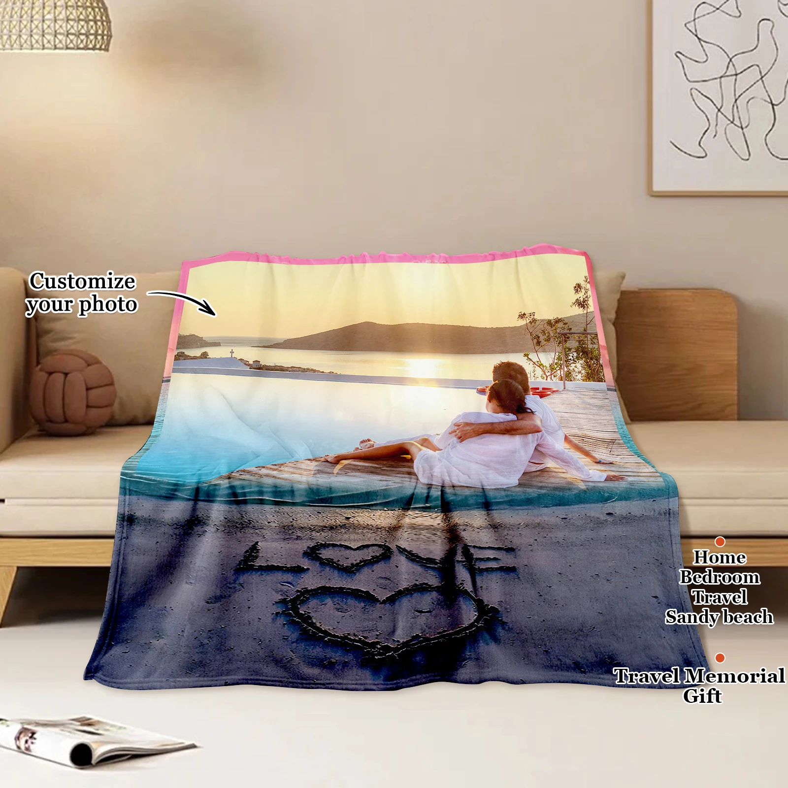 Sunset Customized Blanket Couple Cuddle Time Alone Valentine's Day Gift For Man Girlfriend Husband Wife Sofa Bedroom Available
Sunset Customized Blanket Couple Cuddle Time Alone Valentine's Day Gift For Man Girlfriend Husband Wife Sofa Bedroom Available