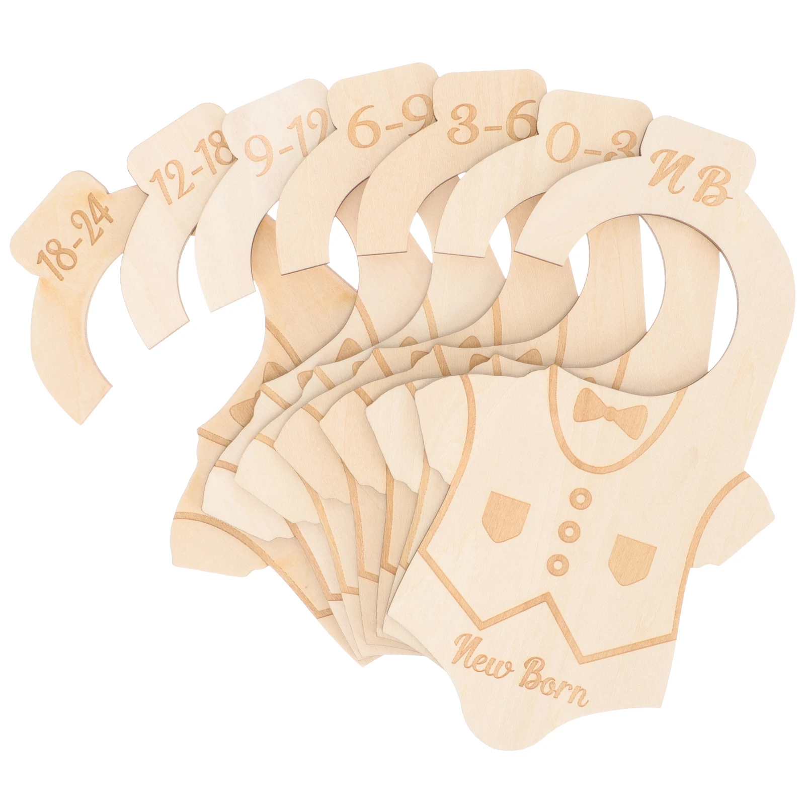 7pcs Wood Dividers Baby Closet ganizers Kids Wardrobe Size Separator Closet Dividers For Hanging Clothes Storage
7pcs Wood Dividers Baby Closet ganizers Kids Wardrobe Size Separator Closet Dividers For Hanging Clothes Storage