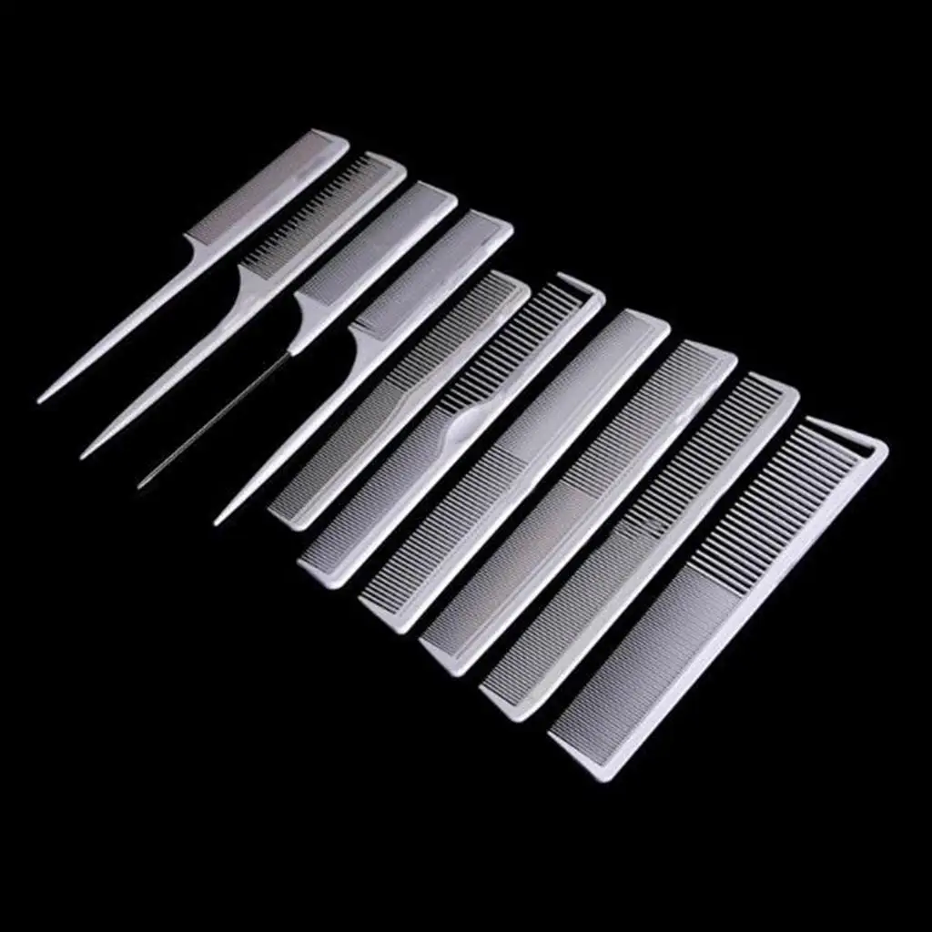 Salon Hair Styling Comb Set Stylists Barbers Combs Styling Comb Set for Straight
Salon Hair Styling Comb Set Stylists Barbers Combs Styling Comb Set for Straight