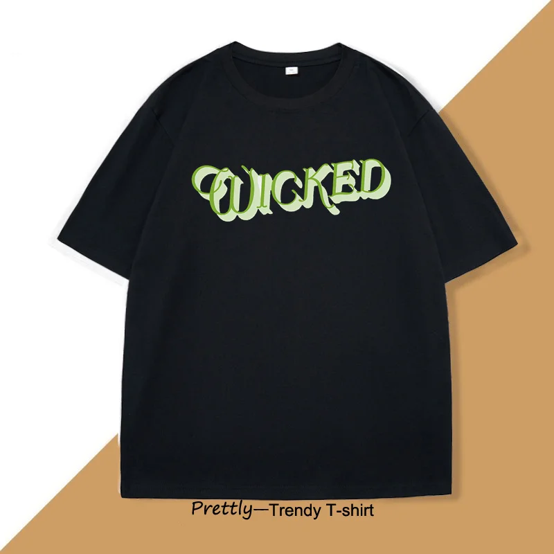 Oversized Vintage Wicked Cozy T Shirt Casual Cotton Short Sleeve O Neck Tee Shirt Unisex Wicked Movie Merch T-shirt Men Clothes
Oversized Vintage Wicked Cozy T Shirt Casual Cotton Short Sleeve O Neck Tee Shirt Unisex Wicked Movie Merch T-shirt Men Clothes