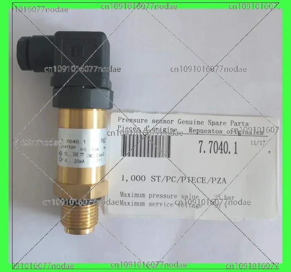 Pressure Transmitter 7.7040.1 Applies To Pressure Sensor 7.7040.3 7.7040E3
Pressure Transmitter 7.7040.1 Applies To Pressure Sensor 7.7040.3 7.7040E3