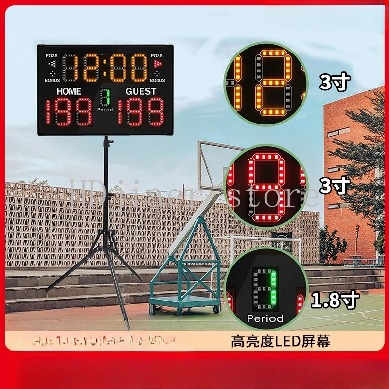 Basketball essential: An electronic scoreboard that combines scoring and 24-second timing in one
Basketball essential: An electronic scoreboard that combines scoring and 24-second timing in one