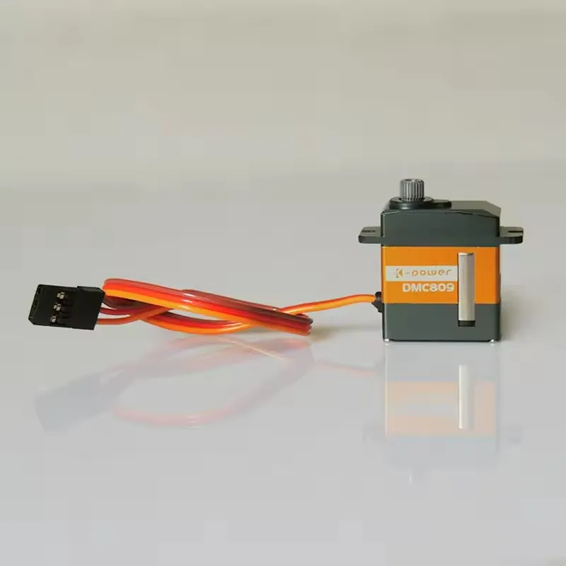 K-Power High Speed DMC809 4KG/0.07Sec Full Aluminum Whole Case Titanium Gear Coreless Digital Servo For Car
K-Power High Speed DMC809 4KG/0.07Sec Full Aluminum Whole Case Titanium Gear Coreless Digital Servo For Car