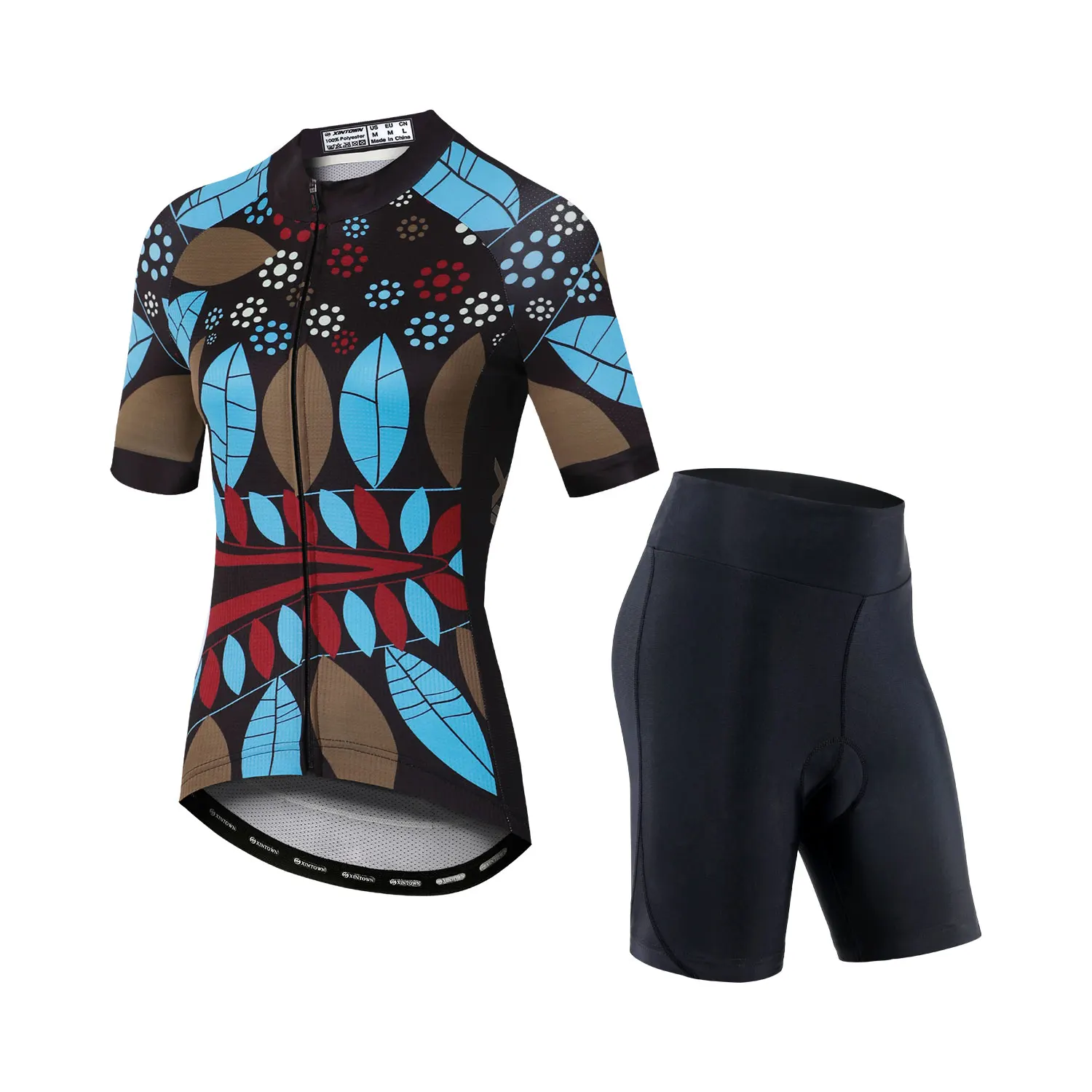 Комплект велосипедного трикотажа с рисунком листьев, летняя одежда для велоспорта, одежда для горного велосипеда, велосипедный костюм, быстросохнущий трикотаж, женский наряд
Комплект велосипедного трикотажа с рисунком листьев, летняя одежда для велоспорта, одежда для горного велосипеда, велосипедный костюм, быстросохнущий трикотаж, женский наряд