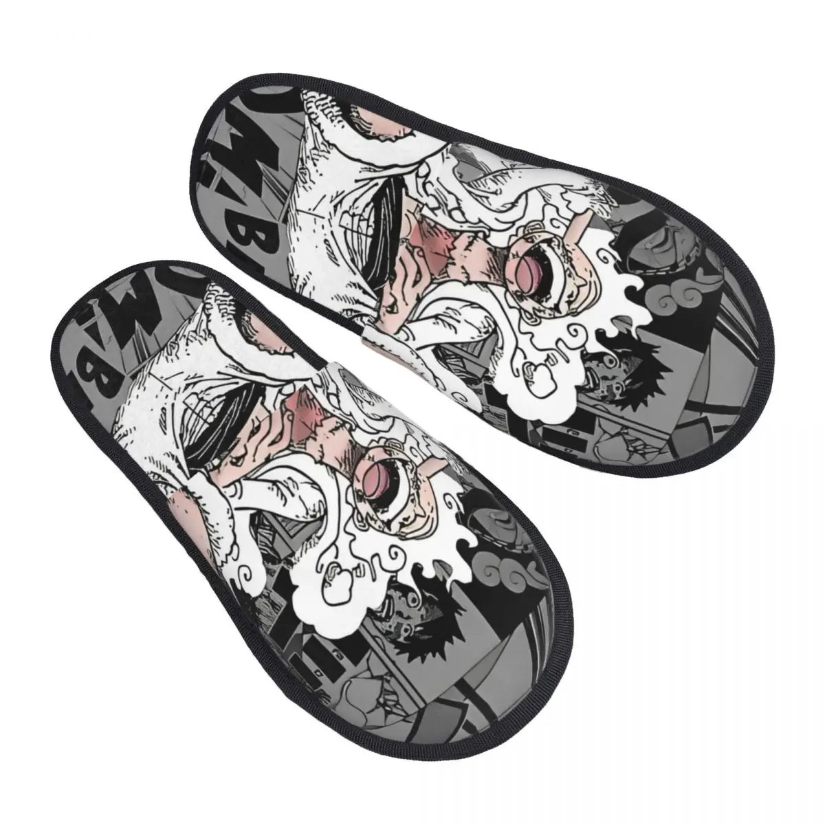 Luffy Gear One Piece House Slippers Anti-skid Cozy Household Cotton Fur Slippers Slides Indoor
Luffy Gear One Piece House Slippers Anti-skid Cozy Household Cotton Fur Slippers Slides Indoor