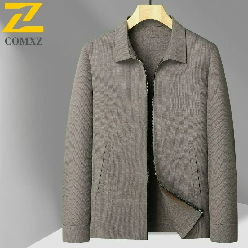 COMXZ Male Jacket New Casual Luxury Shirt Collar Design Working Lightweight Jackets Stylish Autumn Business Casual Outerwear
COMXZ Male Jacket New Casual Luxury Shirt Collar Design Working Lightweight Jackets Stylish Autumn Business Casual Outerwear