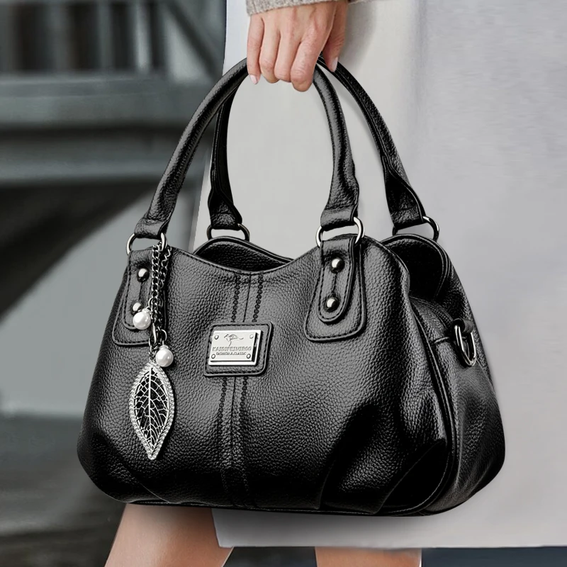2024 New 3-layer Large Capacity Women Tote Bag Fashion Women's Trendy Shoulder Bags High Quality Soft Leather Female Handbag Sac
2024 New 3-layer Large Capacity Women Tote Bag Fashion Women's Trendy Shoulder Bags High Quality Soft Leather Female Handbag Sac
